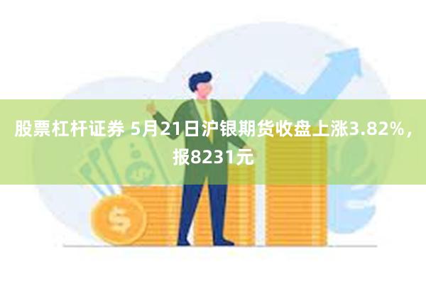 股票杠杆证券 5月21日沪银期货收盘上涨3.82%，报8231元