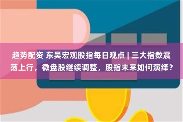 趋势配资 东吴宏观股指每日观点 | 三大指数震荡上行，微盘股继续调整，股指未来如何演绎？